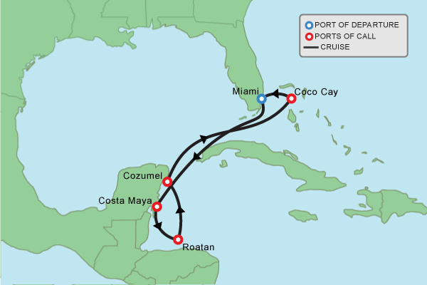 7 Night Western Caribbean & Perfect Day on Icon of the Seas | Cruise ...