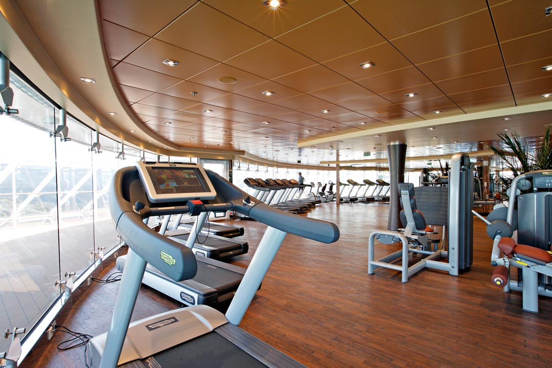 msc cruise ship gym